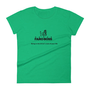 FaroBoss Lady: Be in The Driver's Seat - Women's short sleeve t-shirt