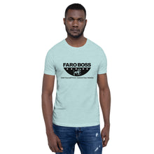Load image into Gallery viewer, Faroboss Half logo: Lead Yourself First - Short Sleeve Unisex T-Shirt