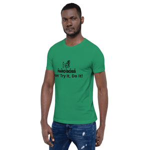 Faroboss: Don't Try It, Do It! - Short sleeve t-shirt