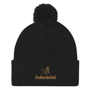 Faroboss - Pom Pom Knit Cap