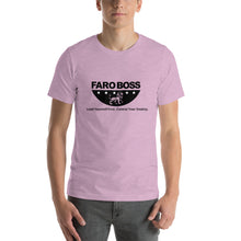 Load image into Gallery viewer, FaroBoss Half logo: Lead Yourself First - Short-Sleeve Unisex T-Shirt
