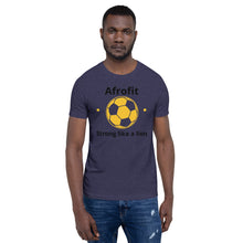 Load image into Gallery viewer, Afrofit Soccer - Short-Sleeve Unisex T-Shirt