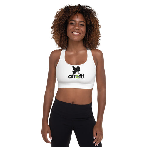 Afrofit Lady: Padded Sports Bra