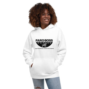 FaroBoss half logo: Lead Yourself First - Unisex Hoodie