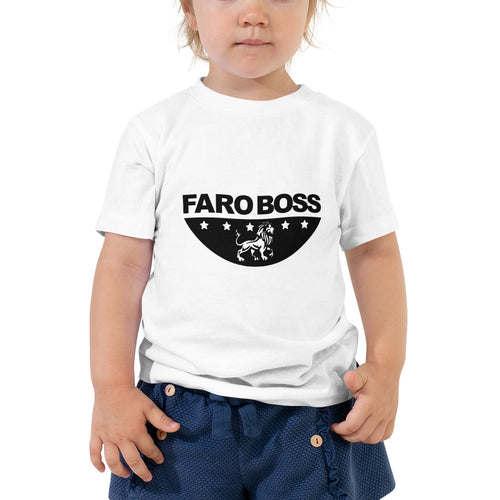 FaroBoss Half logo - Toddler Short Sleeve Tee