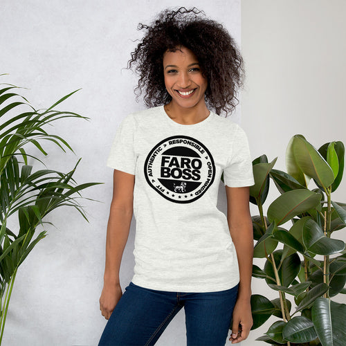 FaroBoss Full logo - Short-Sleeve Unisex T-Shirt