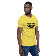 Load image into Gallery viewer, Faroboss Half logo: Lead Yourself First - Short Sleeve Unisex T-Shirt