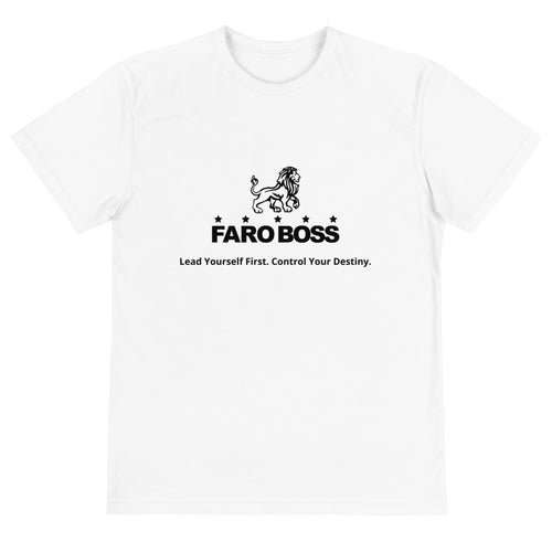Faroboss: Lead Yourself First - Unisex - Sustainable T-Shirt