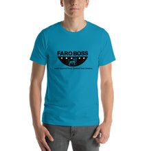 Load image into Gallery viewer, FaroBoss Half logo: Lead Yourself First - Short-Sleeve Unisex T-Shirt
