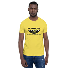 Load image into Gallery viewer, Faroboss Half logo: Lead Yourself First - Short Sleeve Unisex T-Shirt