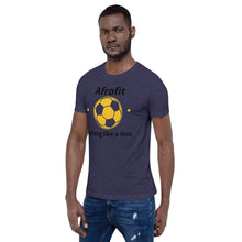 Load image into Gallery viewer, Afrofit Soccer - Short-Sleeve Unisex T-Shirt