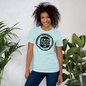 FaroBoss Full logo - Short-Sleeve Unisex T-Shirt