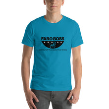 Load image into Gallery viewer, Faroboss Half logo: Lead Yourself First - Short Sleeve Unisex T-Shirt