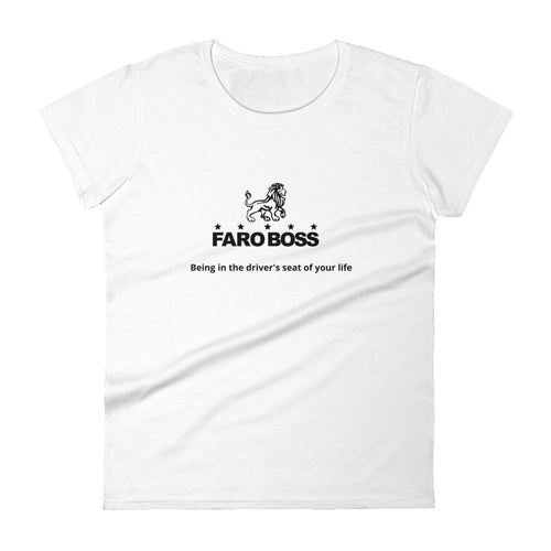 FaroBoss Lady: Be in The Driver's Seat - Women's short sleeve t-shirt