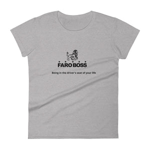 FaroBoss Lady: Be in The Driver's Seat - Women's short sleeve t-shirt