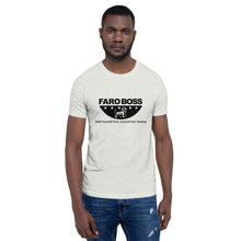 Load image into Gallery viewer, Faroboss Half logo: Lead Yourself First - Short Sleeve Unisex T-Shirt