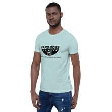 Load image into Gallery viewer, Faroboss Half logo: Lead Yourself First - Short Sleeve Unisex T-Shirt