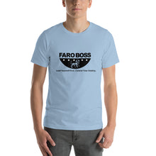 Load image into Gallery viewer, FaroBoss Half logo: Lead Yourself First - Short-Sleeve Unisex T-Shirt